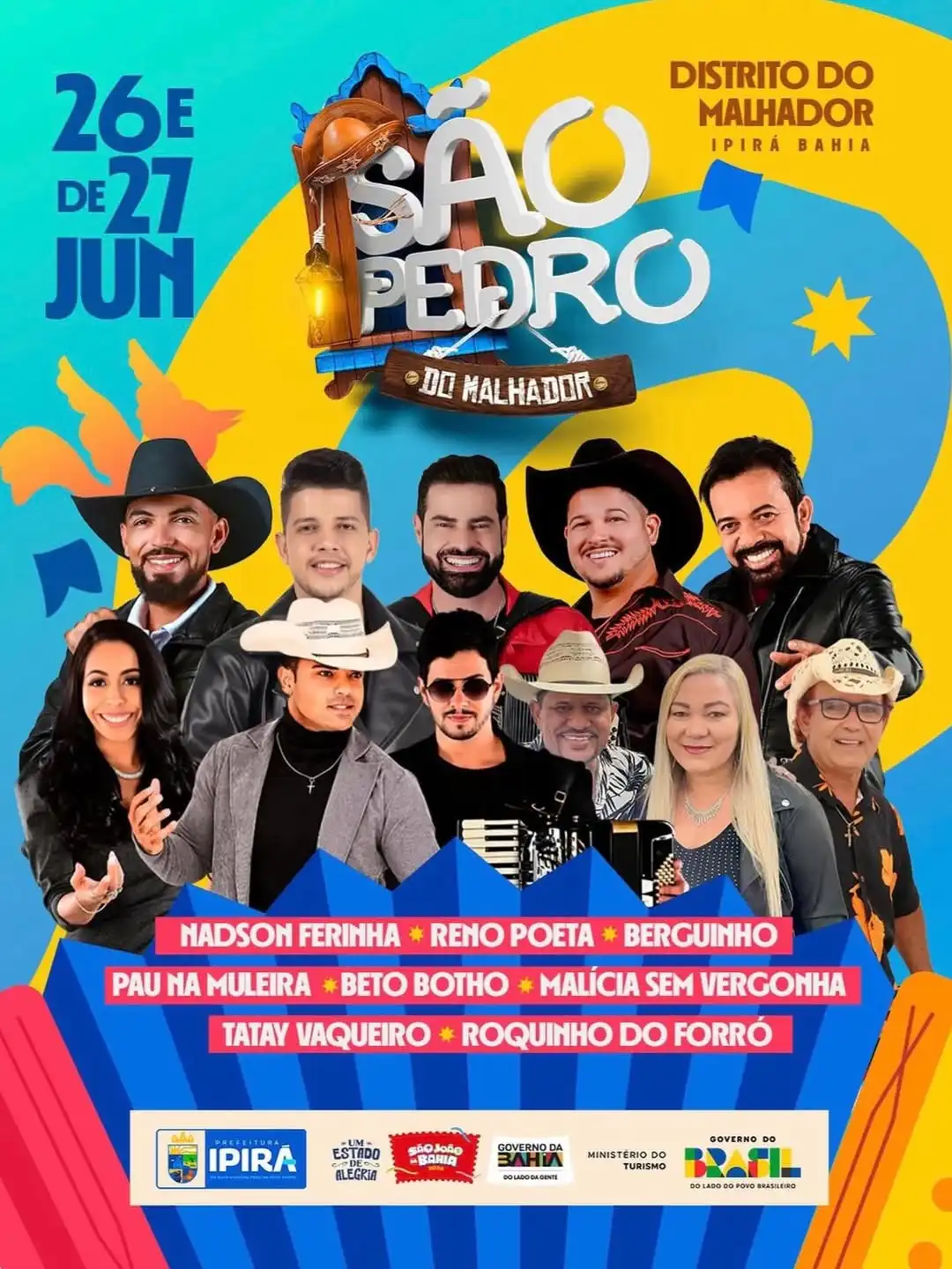 Imagem de Ipirá: São Pedro do Malhador começa nesta sexta-feira (26); confira programação
