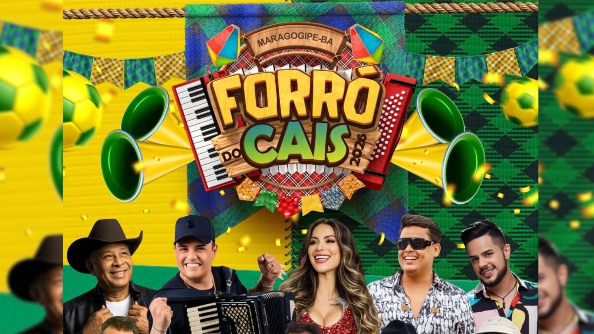 Imagem de Maragogipe confirma Tarcísio do Acordeon e outras atrações para o Forró do Cais 2026