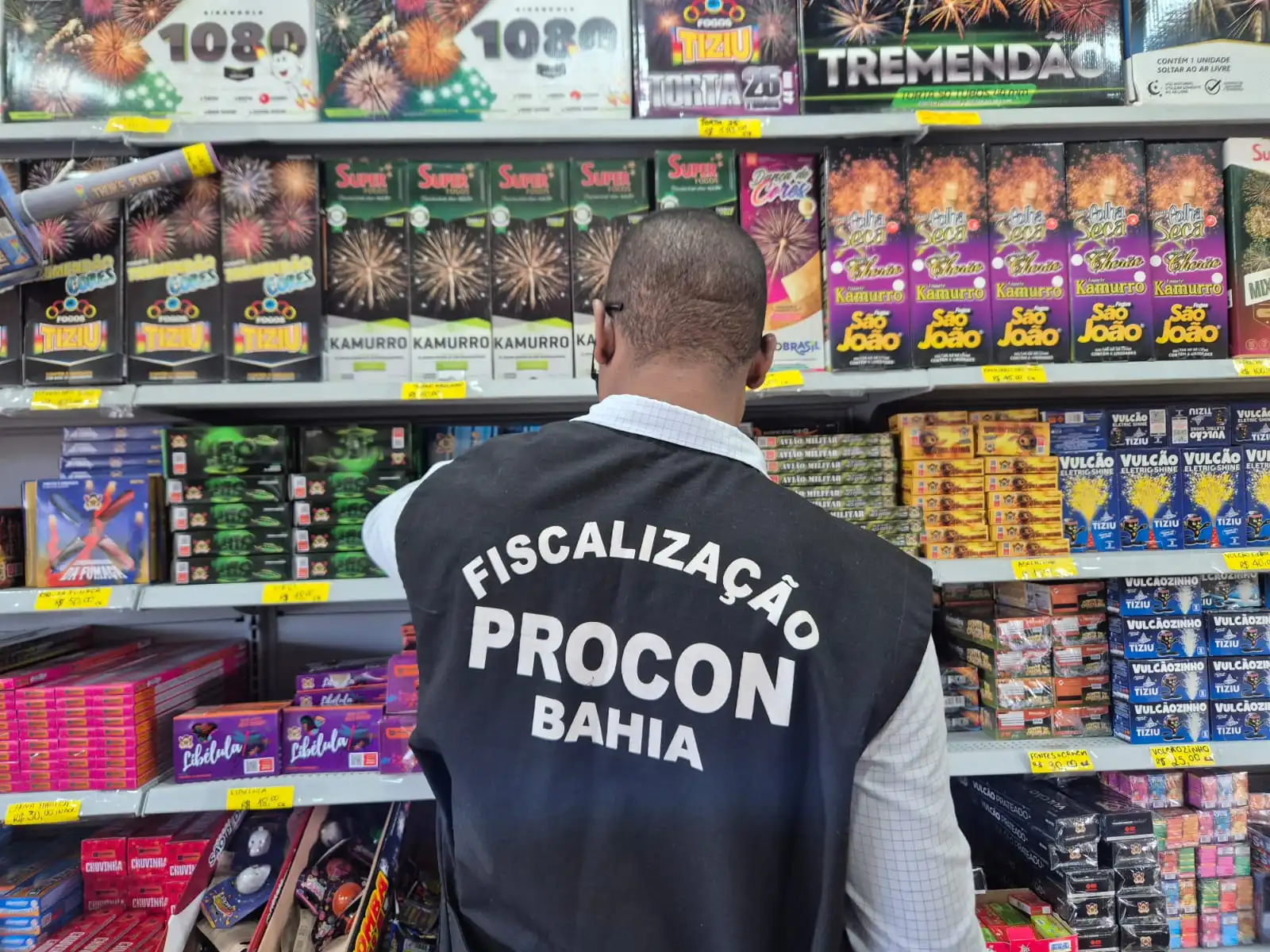 Imagem de Segurança: operação intensifica fiscalização de fogos de artifício em Salvador e RMS