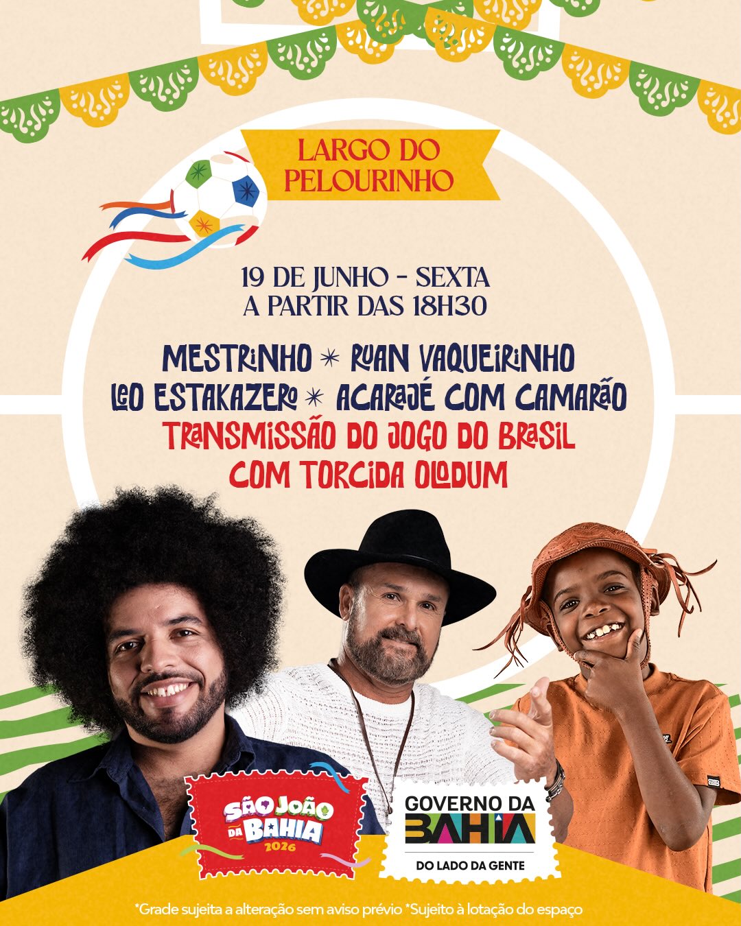 São João em Salvador: confira programação desta sexta-feira (19)