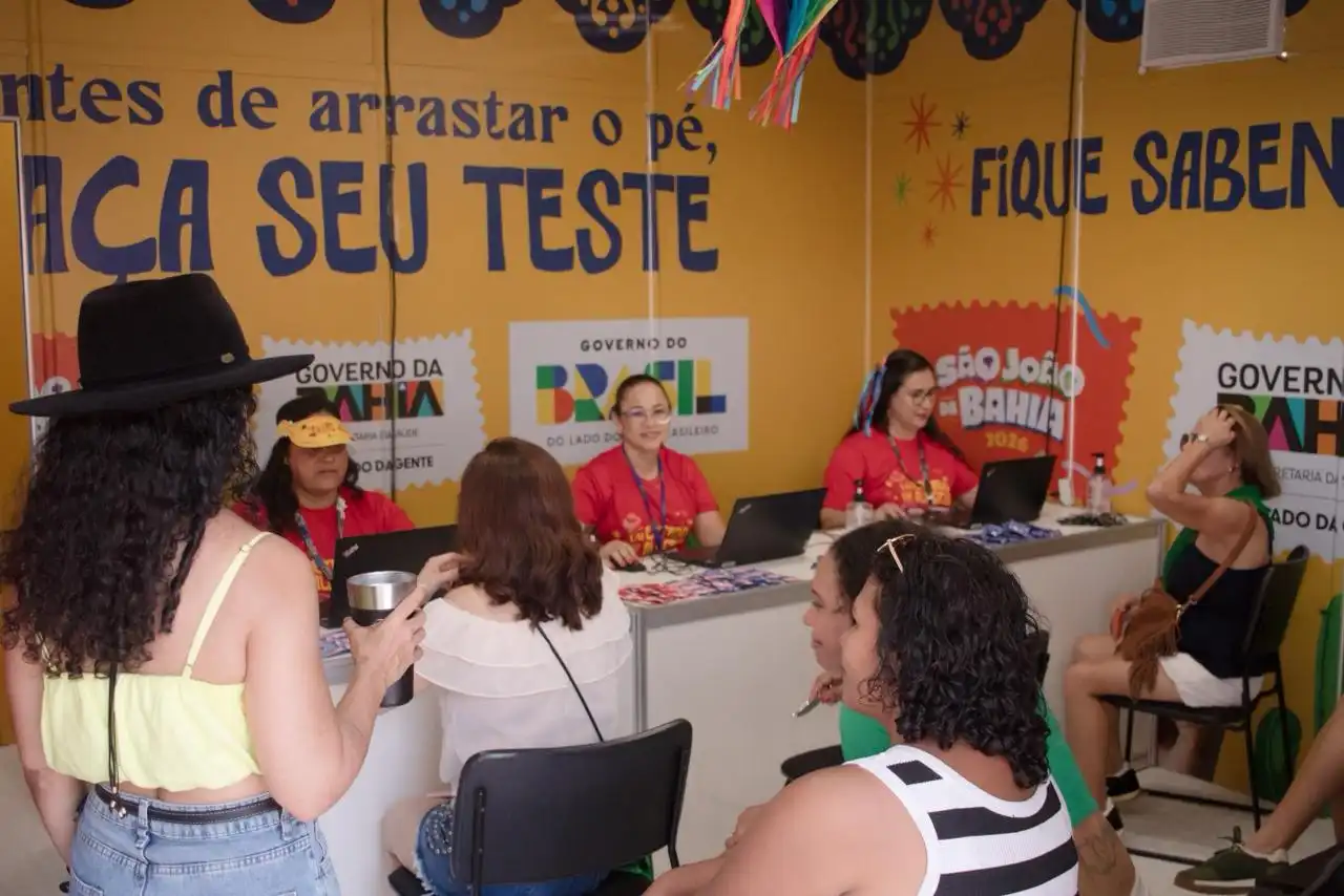 Imagem de Posto da Sesab realiza mais de 5 mil testes rápidos durante o São João de Irecê 