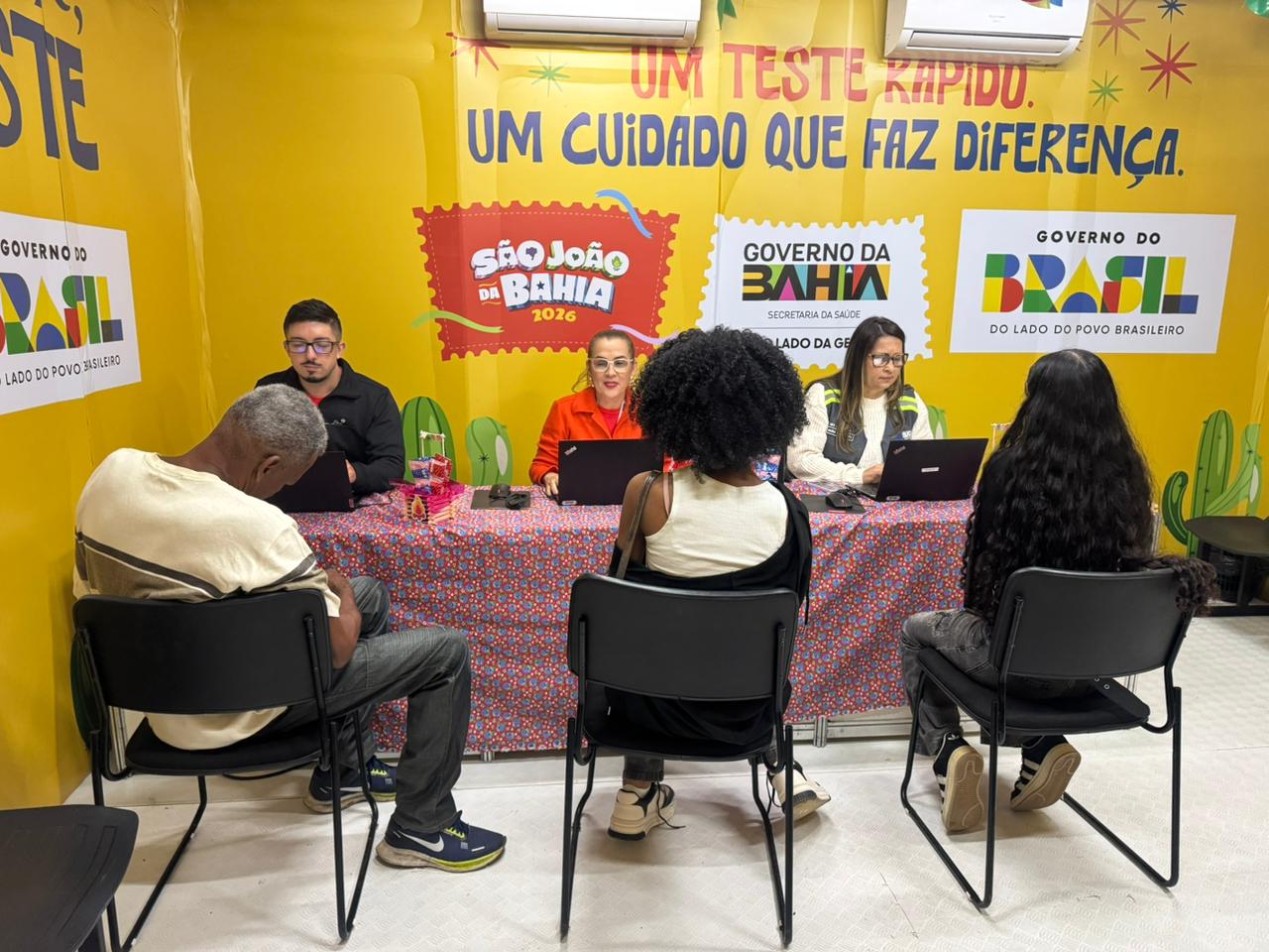Imagem de Posto de testagem em Ibicuí realiza 900 testes para ISTs em dois dias de São João
