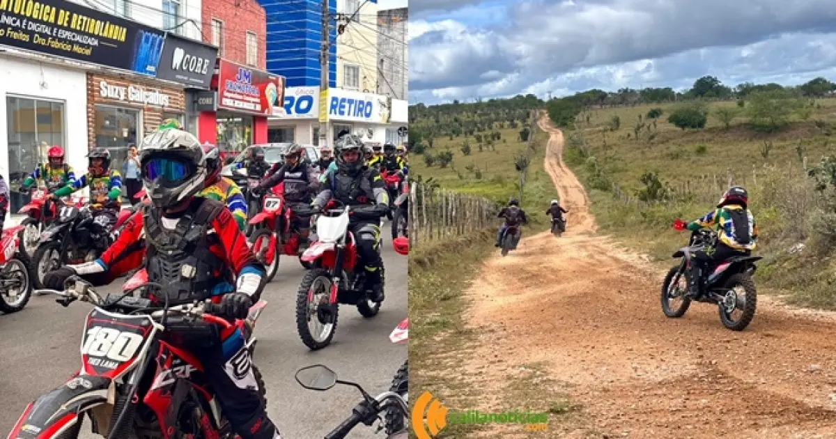 Imagem de Trilhão de São Pedro reúne motociclistas e reforça tradição em Retirolândia