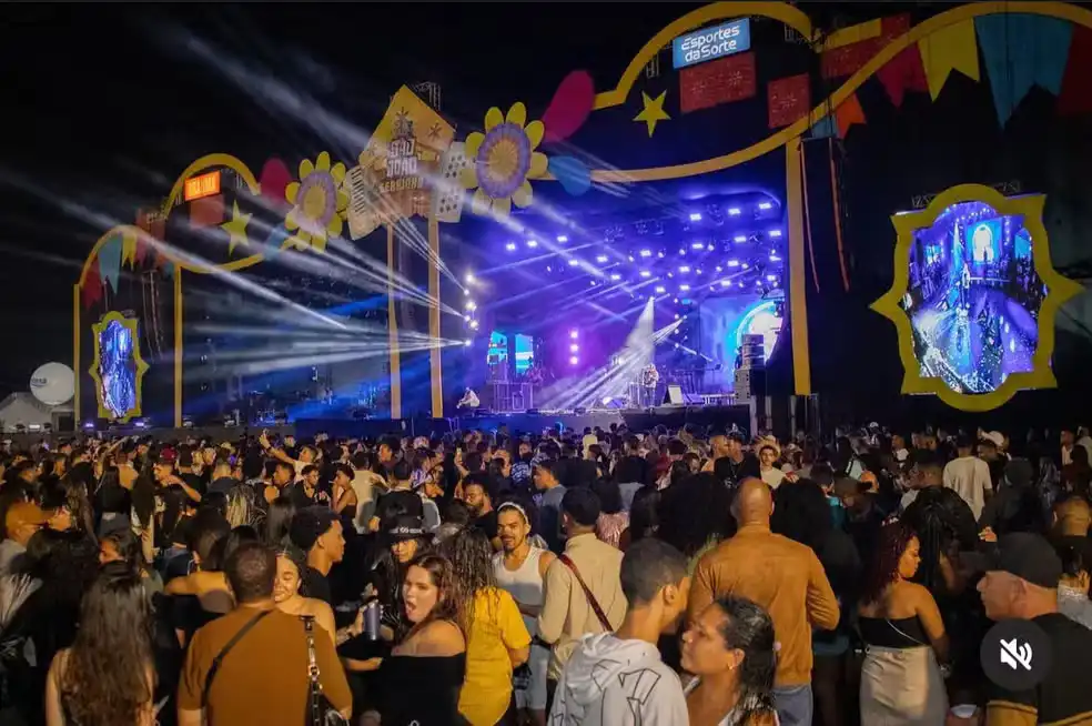 Imagem de Shows de Batista Lima e Michele Andrade são cancelados no São João de Serrinha após atrasos e falhas operacionais