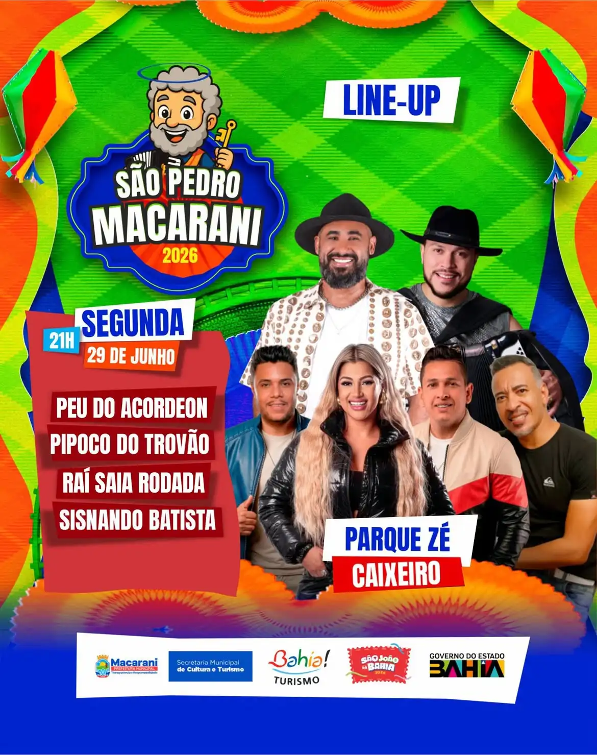 Imagem de São Pedro de Macarani movimenta a município baiano e segue com grandes atrações até segunda-feira (29)
