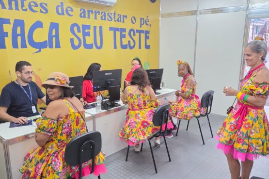 Imagem de Fique Sabendo estreia em Serrinha e realiza mais de 2,2 mil testes em apenas três dias de festa