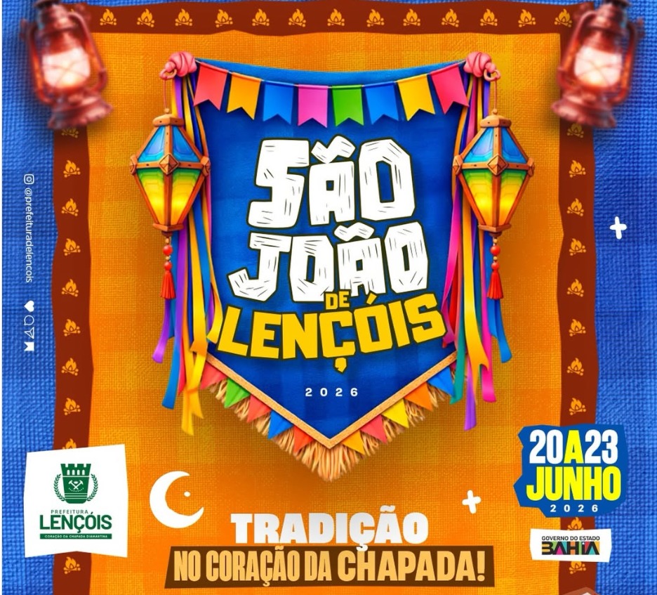 Imagem de Lençóis se prepara para viver a magia do São João 2026